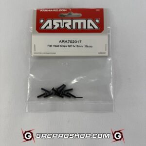 Arrma - ARA702017 - Flat Head Screw M2.5x12mm (10pcs)