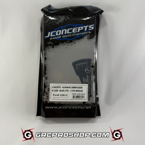 JConcepts JCO22832 - Aluminum Camber Gauge, 85mm - Black