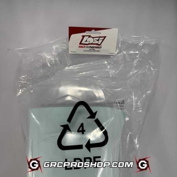 Losi - LOS-1938 - Chevy Clear Body: NASCAR GROM