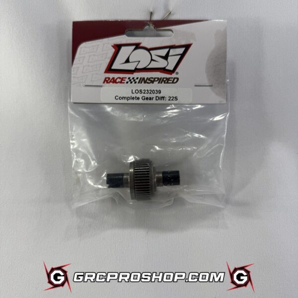 Losi - LOS232039 - Complete Gear Diff: 22S
