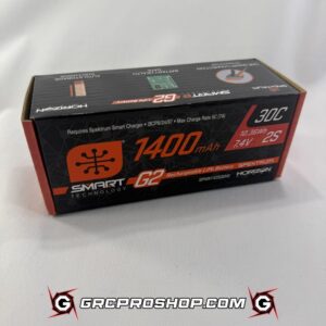 Spektrum - SPMX142S30H2 - 1400mAh 2S 7.4V Smart G2 30C LiPo IC2 Connector