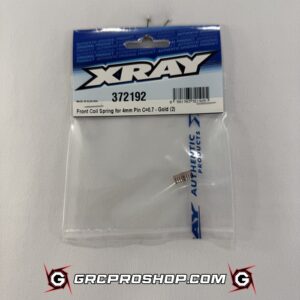XRAY 372192 - FRONT COIL SPRING FOR 4MM PIN C=0.7 - GOLD (2)