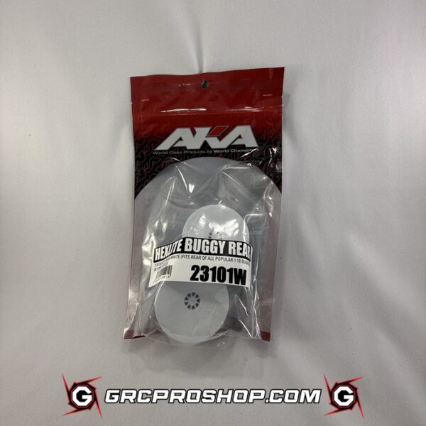 AKA  - AKA23101W - 12mm Hex "HEXlite" 2.2 Rear Wheels (2) (B6/22/RB6/ZX6) (White)