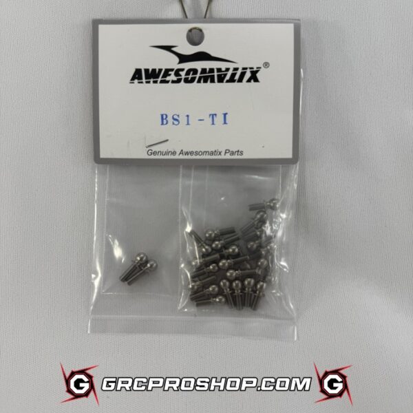 Awesomatix - AWEA800-BS1-Ti - Titanium Ball Stud set for A800RR / A800FXR