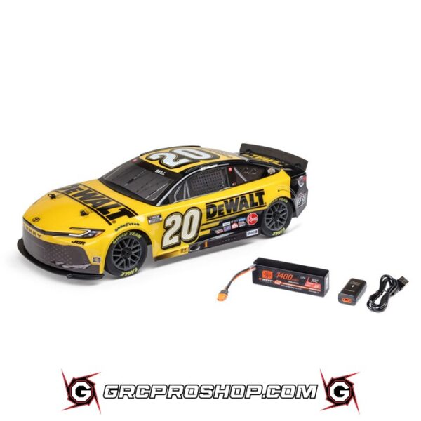 LOSI LOS1122520 - 1/12 NASCAR RC Race Car Christopher Bell® No. 20® 2025 DEWALT Toyota Camry