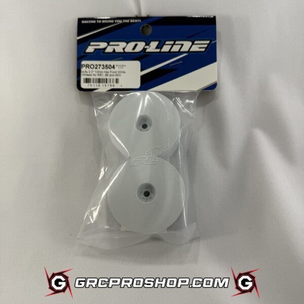ProLine PRO273504 - 1/10 Velocity 2WD Front 2.2" 12mm Buggy Wheels (2) White