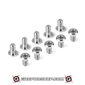 HUDY - HUD908310-T - TITANIUM SUPER-LOW HEAD SCREW CENTERING DIA M3x10 (10)