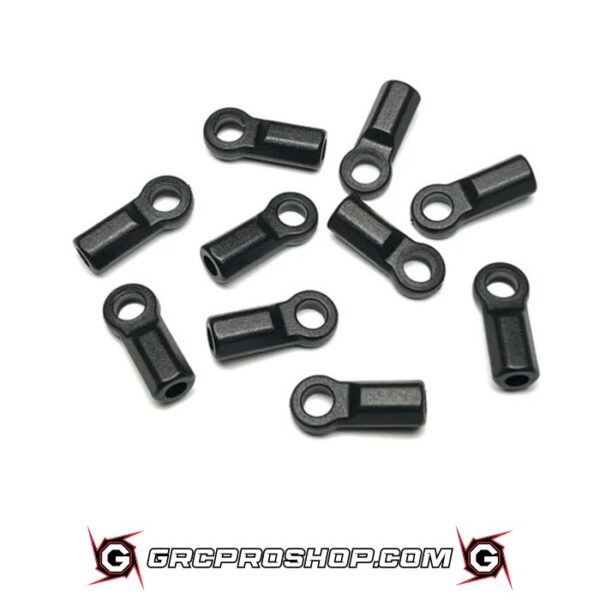 Sortafast STF-RD043S-10 - 4.3mm Molded Rod Ends – Short (10pk)