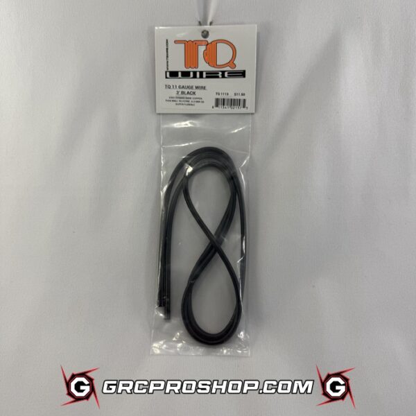 TQ Racing - TQR1113 - 11 Gauge 3' 2303 Stand Black Silicone