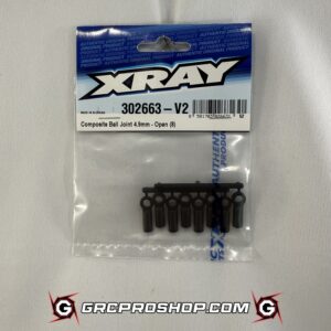 XRAY - XRA302663-V2 - COMPOSITE BALL JOINT 4.9MM - OPEN (8)
