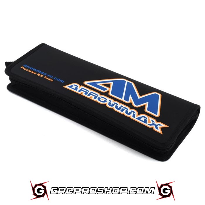 Arrowmax AMX171043-LE - Black Golden 1/10 & 1/12 Pan Car Set-Up System w/Bag - Image 2