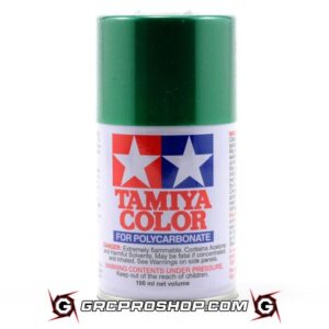 Tamiya - TAM86017 - PS-17 Polycarbonate Spray Medal Green 3 oz
