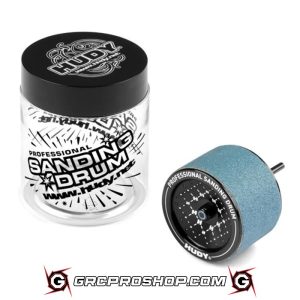 HUDY - HUD102580 - PROFESSIONAL ALU SANDING DRUM WITH P120 GRAIN - MEDIUM