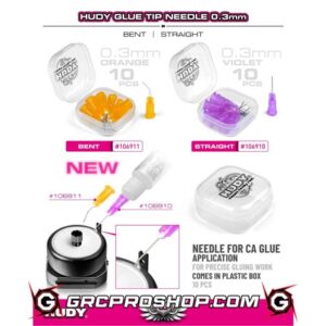 HUDY - HUD106911 - Glue Tip Needle 0.3mm (Bent)