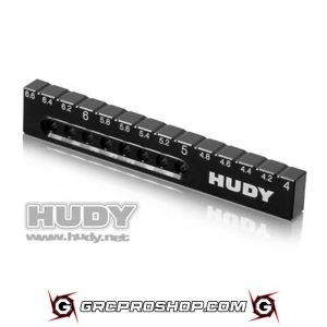 HUDY - HUD107714 - ULTRA-FINE CHASSIS DROOP GAUGE 4.0-6.6mm