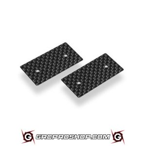 HUDY - HUD293311 - CARBON REAR WING SIDE PLATE 0.5mm - 1/10 ELECTRIC (2)