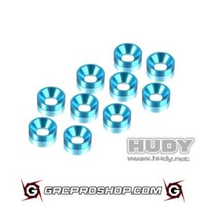 HUDY - HUD296510-B - ALU COUNTERSUNK SHIM - BLUE (10)