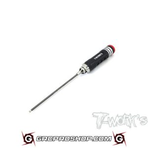 T-Work's TWKTT-058-B2.5 - Ball Allen Wrench Ball Allen Wrench 2.5 x 120mm