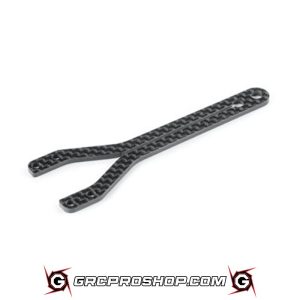 XRAY - XRA301090-L - X4?26 CARBON UPPER DECK - SPLIT FRONT - OPEN - 1.6mm