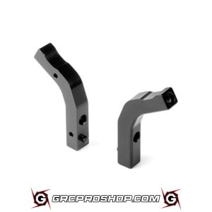 XRAY - XRA301976 - X4 ALU SHOCK HOLDER FRONT FIXED FOR UNI BULKHEADS (2)