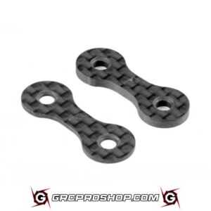 XRAY - XRA302123 - X4 FRONT ROLL-CENTER CARBON SPACER 1+2mm (1+1)