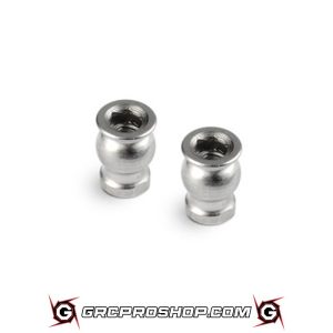 XRAY - XRA303251 - X4 LOWER ARM BALL UNIVERSAL 4.9mm WITH HEX - HUDY SPRING STEEL (2)