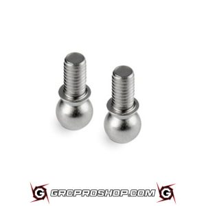 XRAY - XRA303262 - X4 PIVOT BALL 4.9mm WITH M3x5.5mm THREAD - HUDY SPRING STEEL (2)