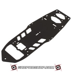 XRAY - XRA371125 - X12 ALU 1-PIECE CHASSIS FOR FLOATING SERVO - 1.5MM - SWISS 7075 T6