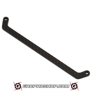 XRAY - XRA372094-L - X12 CARBON FRONT BRACE FOR NARROW SUSPENSION ARM PLATE 1.6MM