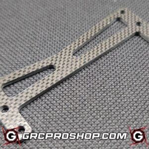 Calandra Racing Concepts - CRC3017 - Carbon Fiber Rear Ride height plate 2.5mm MetriCKs
