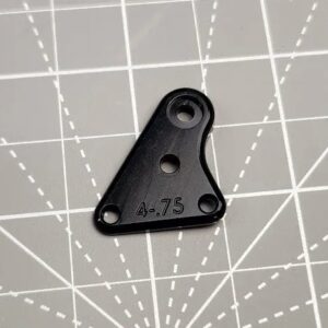 Calandra Racing Concepts - CRC3039 - 4 -.75 Caster/Camber Plate- Right only