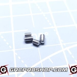 Calandra Racing Concepts - CRC3130 - M3 chrome domes round tip pivot set screws (4)