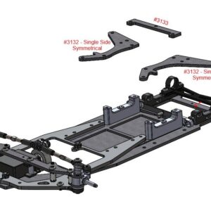 Calandra Racing Concepts - CRC3132 - Tweak Plate 2.5mm MetriCKs 26 Single side