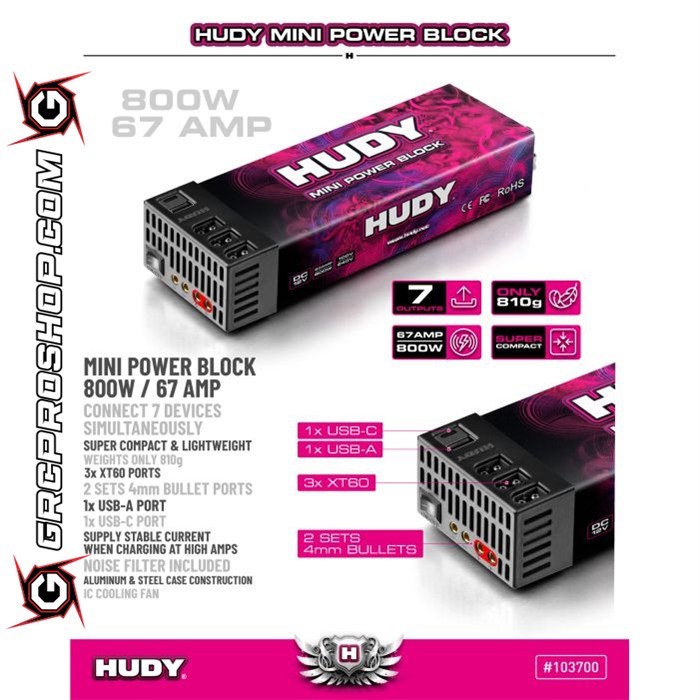 HUDY - HUD103700 - Mini Power Block - Image 3