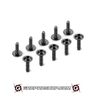 XRAY - XRA911256 - HEX SCREW FLANGED SH M2.5x6  (10)