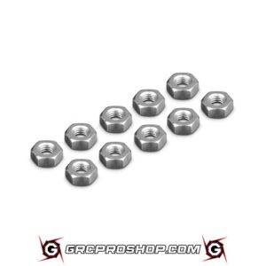 XRAY - XRA960042 - NUT M4 - LOW  (10)