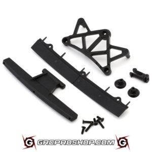 Losi LOS-3781 - Losi Asphalt Late Model Grom Clipless Body Mount & Spoiler Set
