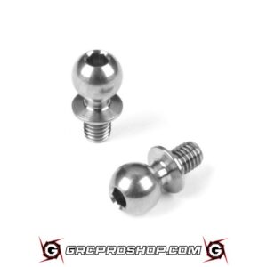 HUDY - HUD990014 - HUDY TITANIUM BALL STUD D=5.4 / L=4 / S=4.5 / 2MM HEX (2)